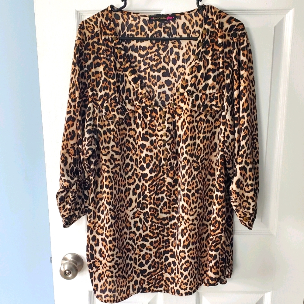 Leopard Print Top